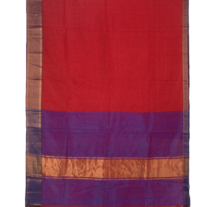 Handloom Mangalgiri Silk Cotton Saree 10057303