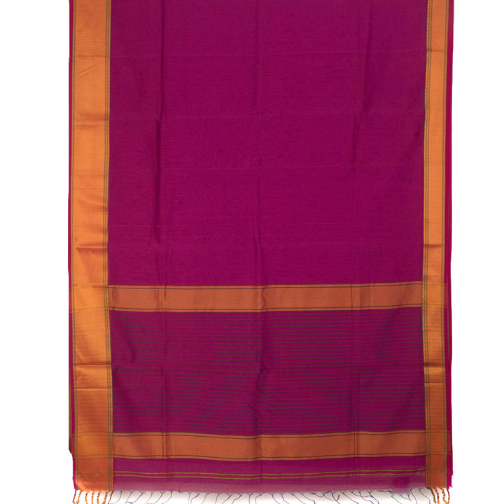 Handloom Maheshwari Silk Cotton Saree 10057310