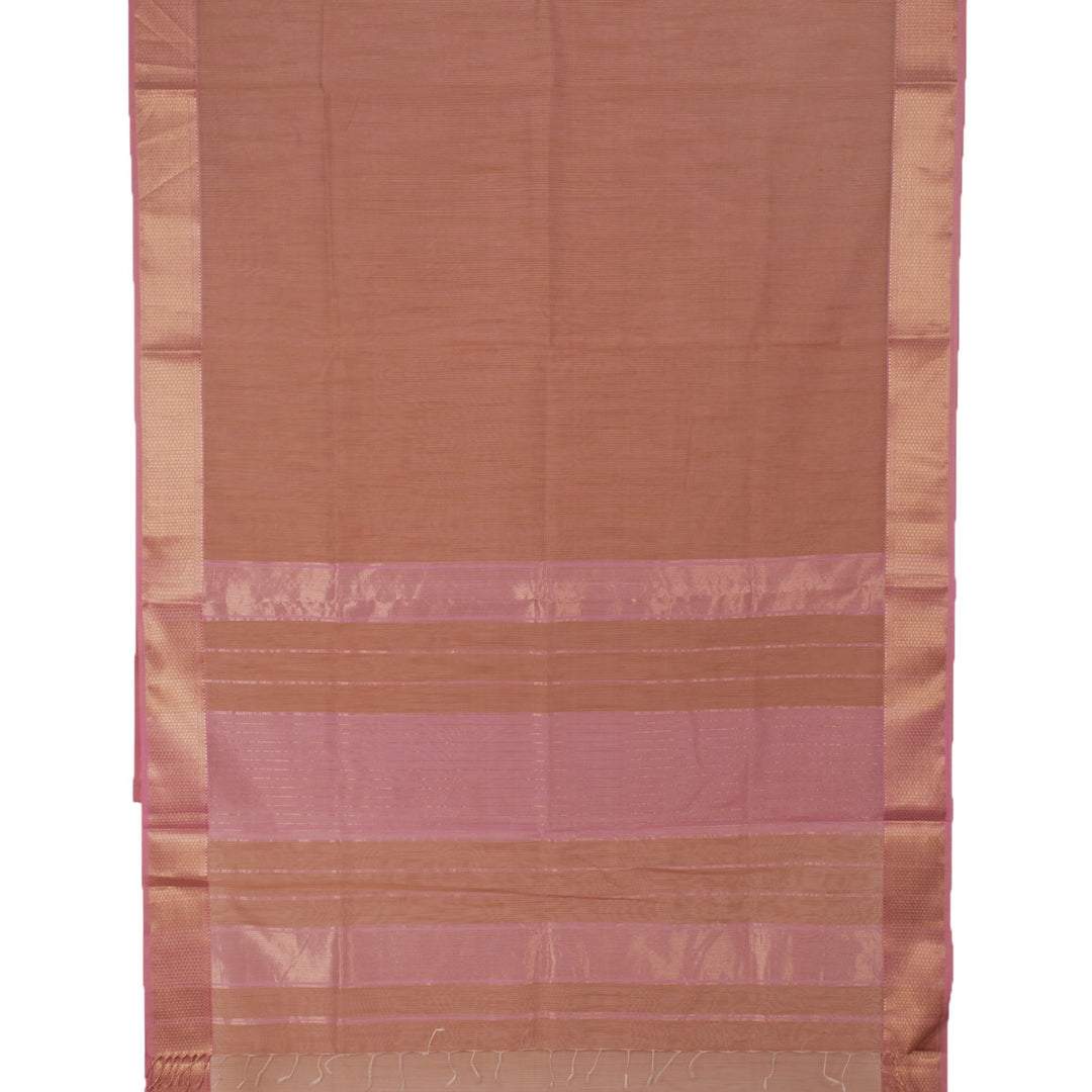 Handloom Maheshwari Silk Cotton Saree 10057315