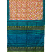 Hand Block Printed Silk Saree 10057395