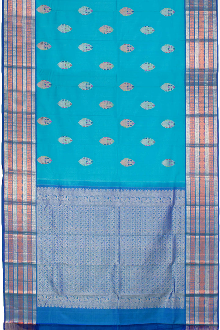 Handloom Pure Zari Kanjivaram Silk Saree 10057681