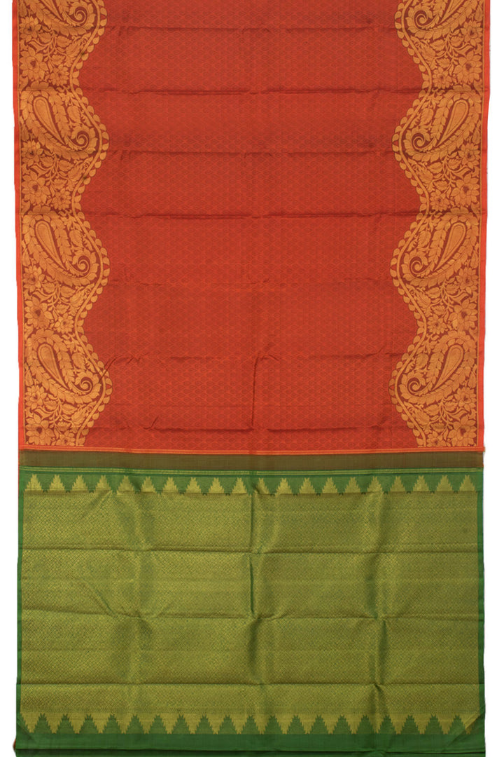 Handloom Pure Silk Jacquard Kanjivaram Saree 10057791
