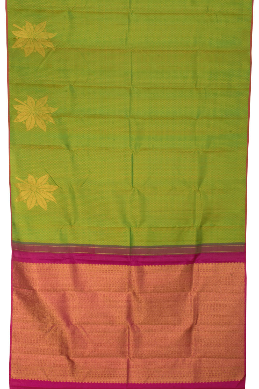 Handloom Pure Zari Jacquard Kanjivaram Silk Saree 10057812