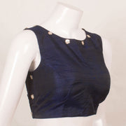 Sequin Embroidered Raw Silk Blouse 10057861