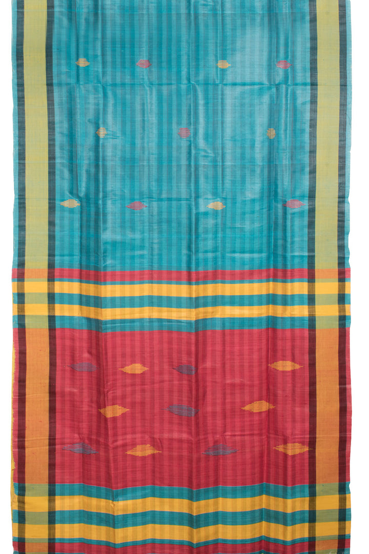 Handcrafted Bhagalpur Tussar Silk Saree 10058894