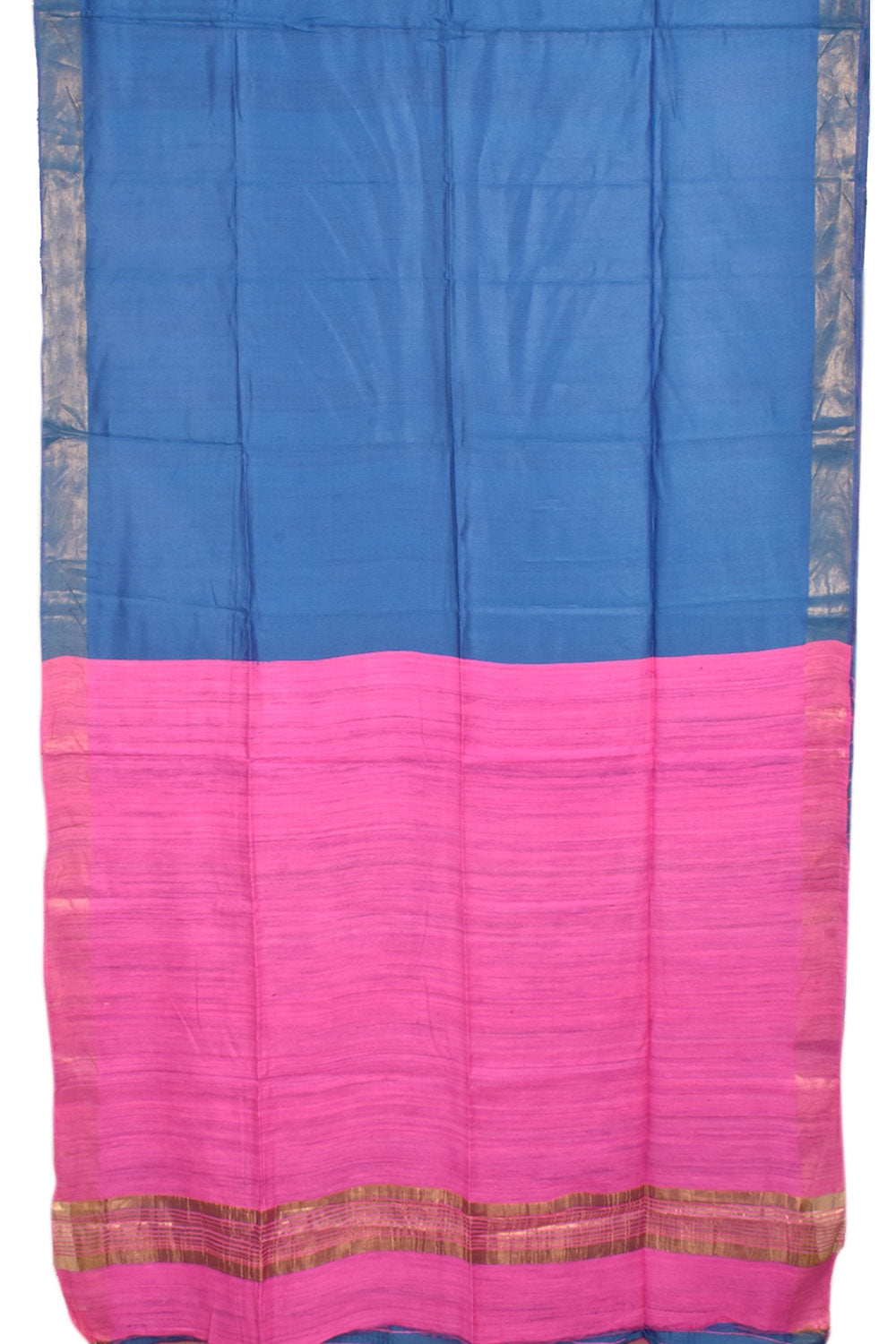 Handcrafted Bhagalpur Tussar Silk Saree 10058931