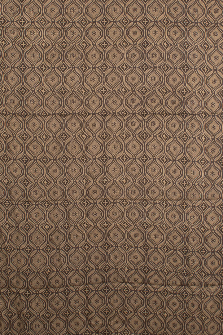 Ajrakh Printed 2-Piece Modal Silk Salwar Suit Material 10058979