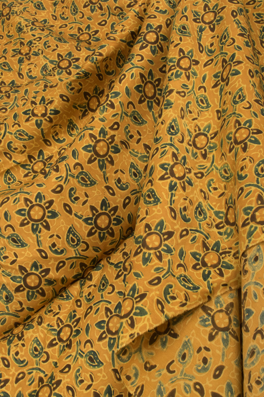 Ajrakh Printed 2-Piece Modal Silk Salwar Suit Material 10058981