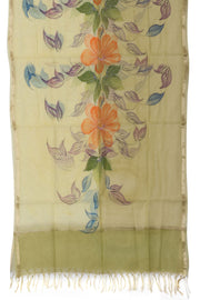 Chikankari Embroidered Kota Cotton Salwar Suit Material 10059373