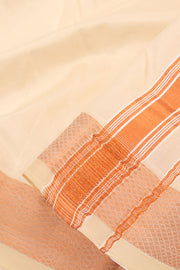 Light Yellow Kanchipuram Silk 8x4 Dhoti 10059811