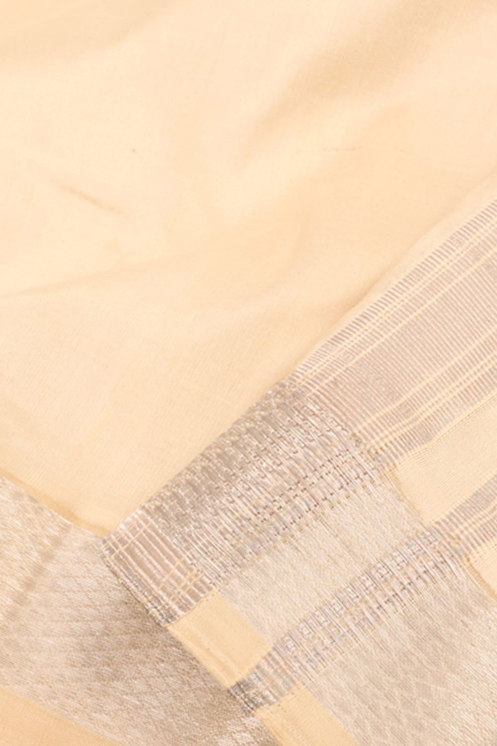 Golden Cream Kanchipuram Silk 9x5 Dhoti 10059820