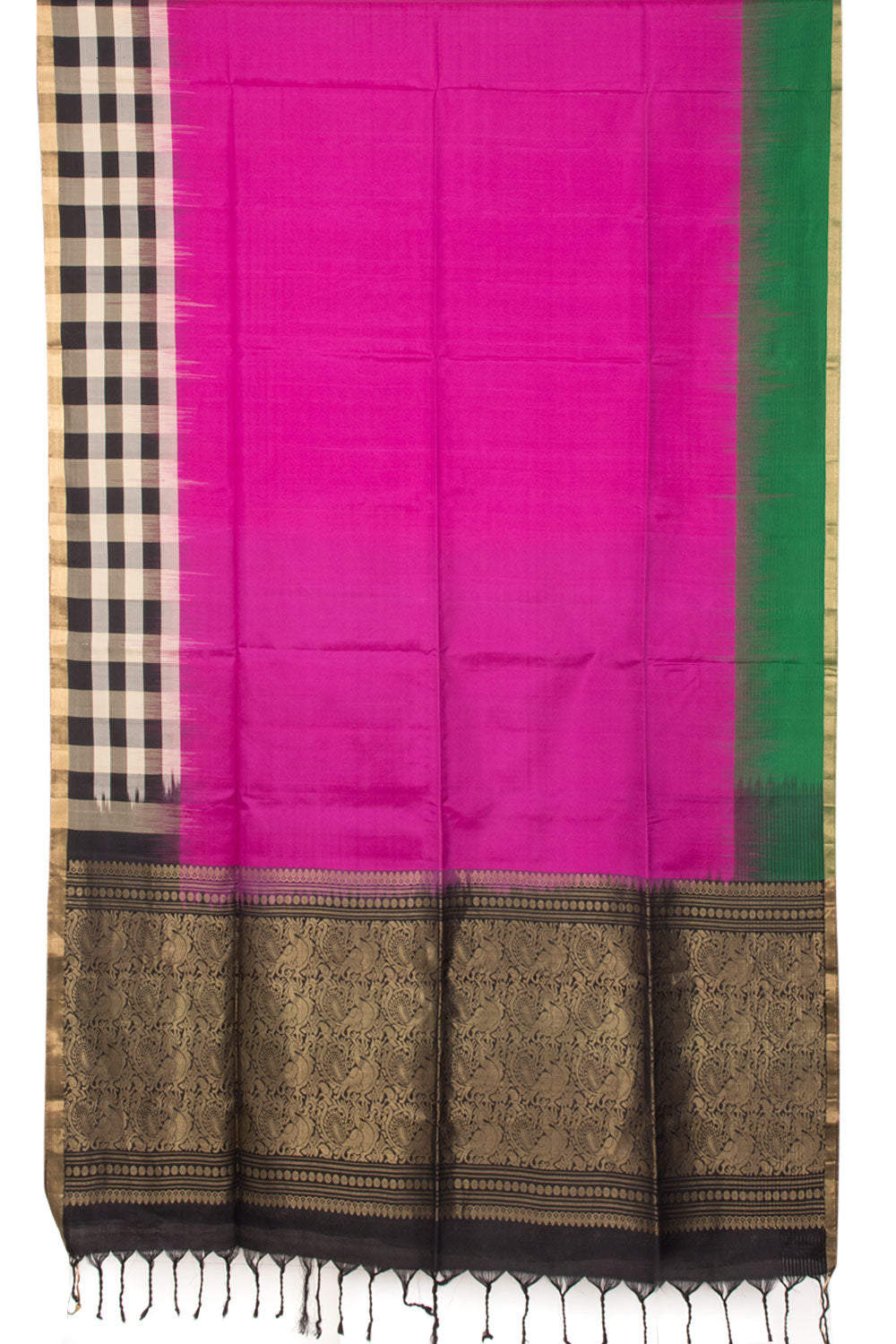 Violet Kanjivaram Soft Silk Saree 10059884