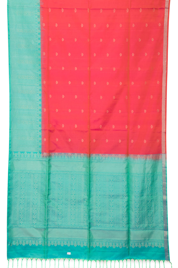 Brink Pink Kanjivaram Soft Silk Saree 10059893