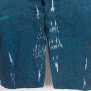 Blue Handcrafted Ikat Cotton Blouse 10061179