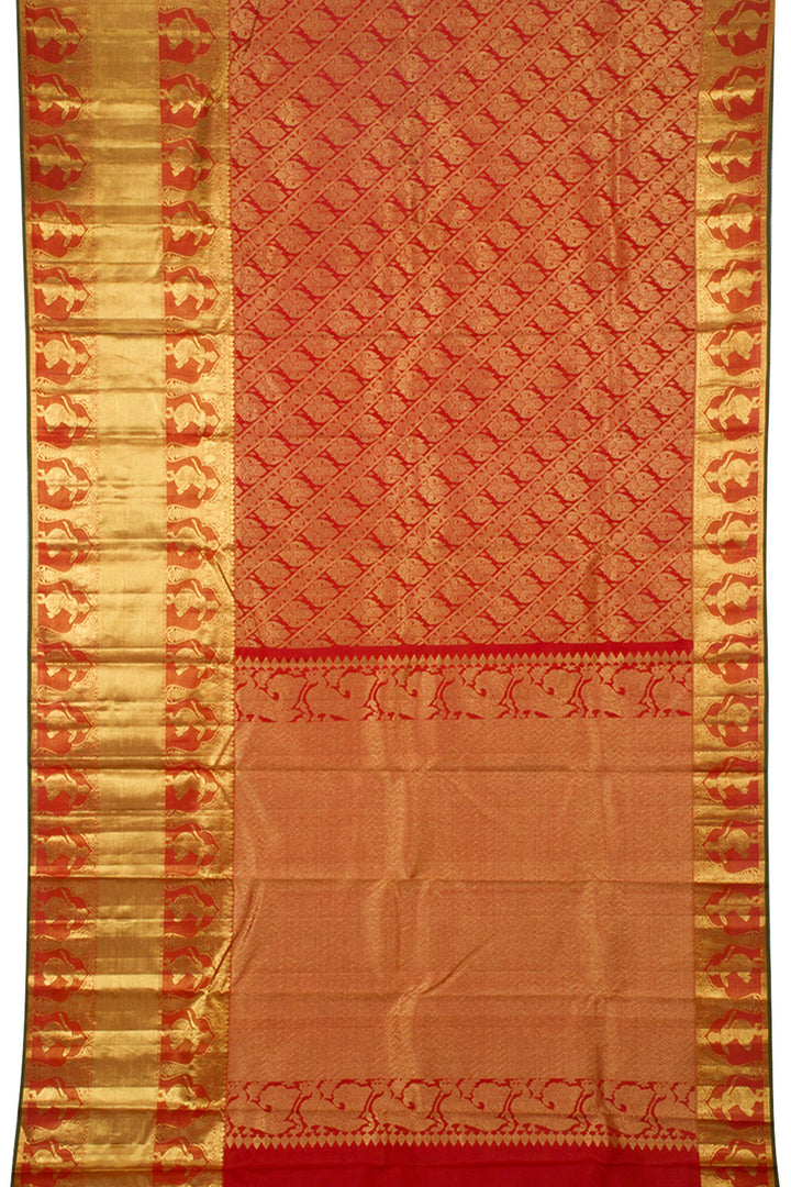 Handloom Jacquard Kanjivaram Silk Saree 10061217