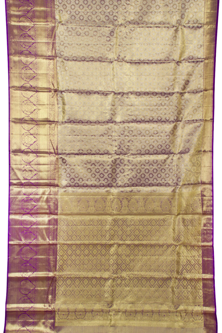 Handloom Pure Silk Tissue Zari Dharmavaram Saree 10061258