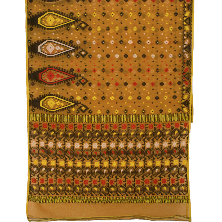 Handloom Jamdani Style Cotton Saree 10054700