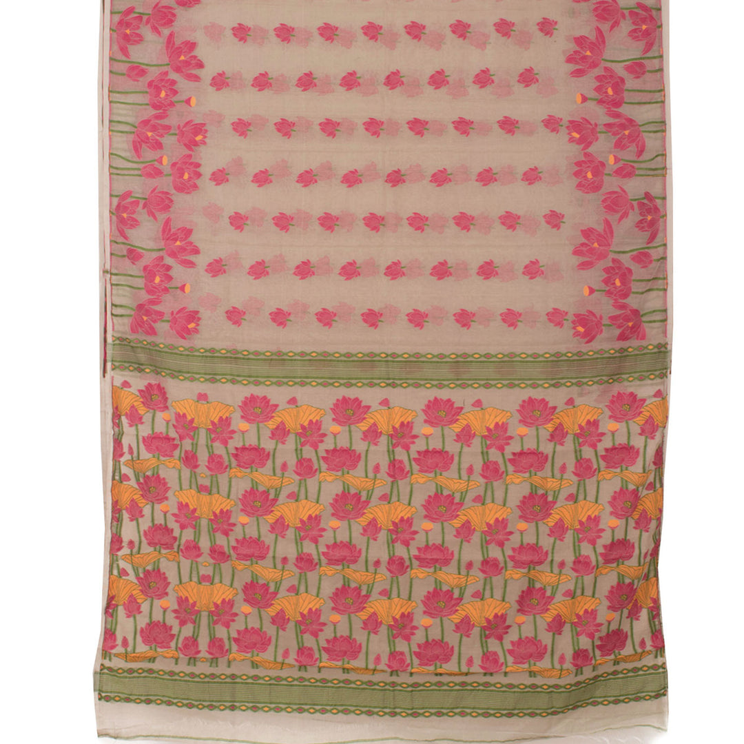 Handloom Jamdani Style Cotton Saree 10054710