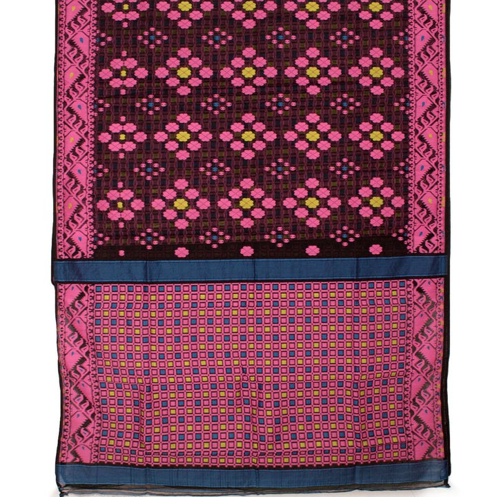 Handloom Jamdani Style  Cotton Saree 10054724