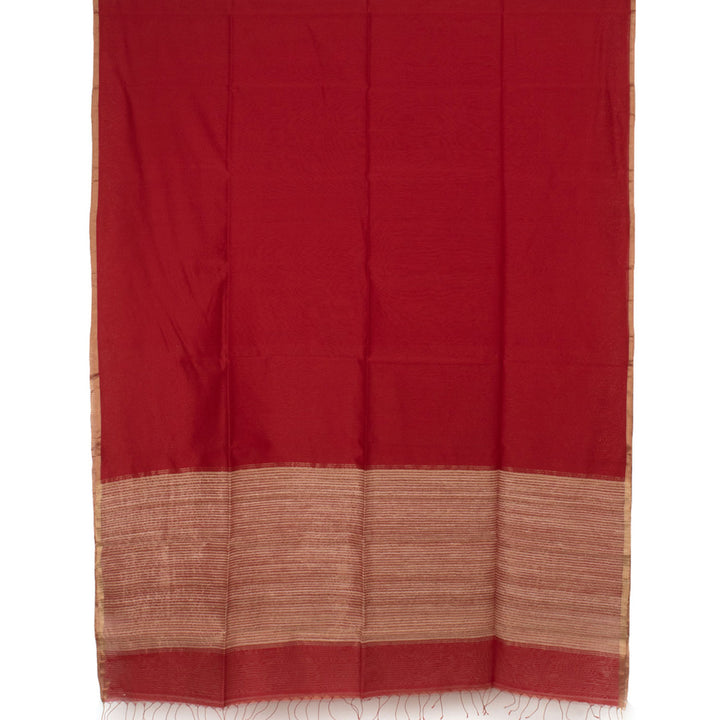 Handloom Maheshwari Silk Cotton Saree 10054161