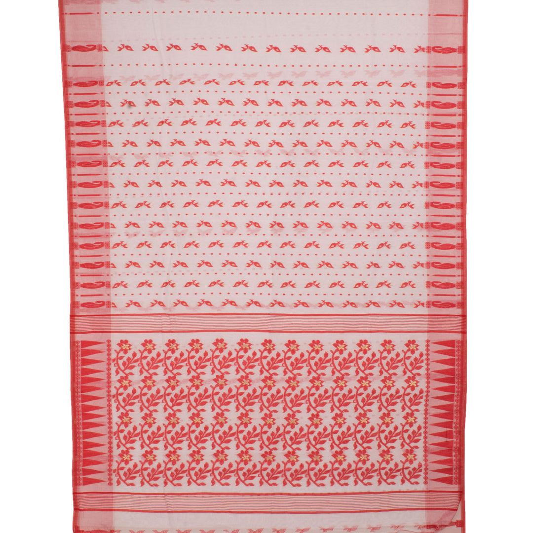 Handloom Dhakai Style Cotton Saree 10056995