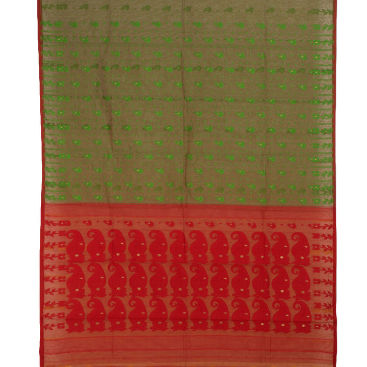 Handloom Dhakai Style Cotton Saree 10057006