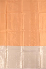 Copper Brown Kanjivaram Tissue Pattu Pavadai Material 10059631