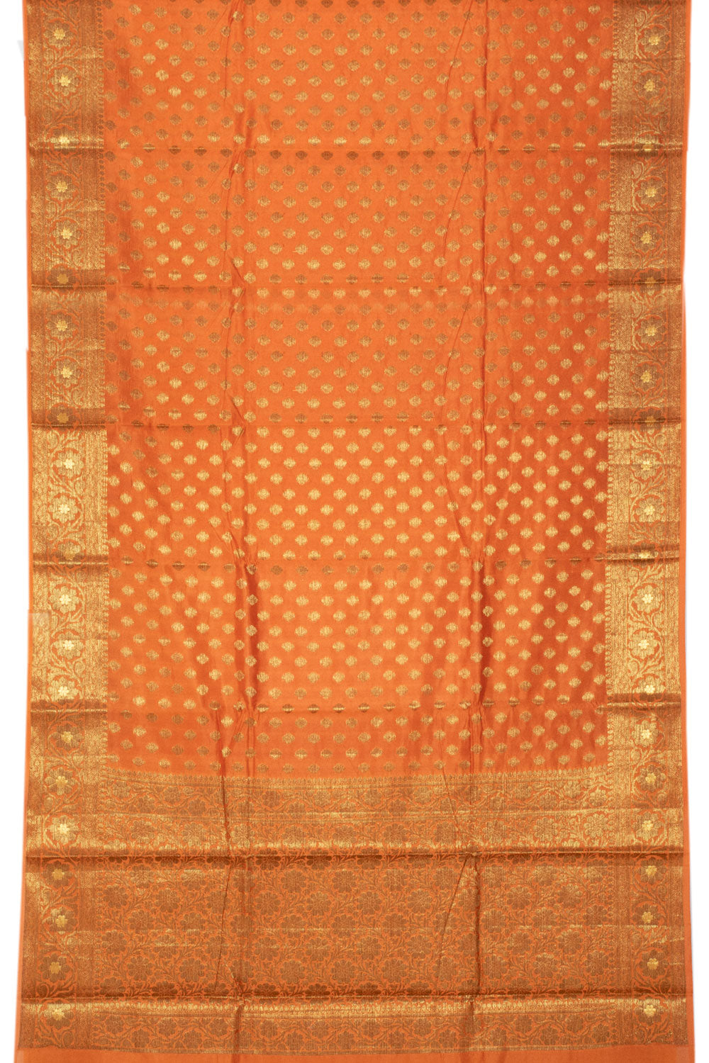 Handloom Banarasi Katrua Dupion Silk Saree 10061147