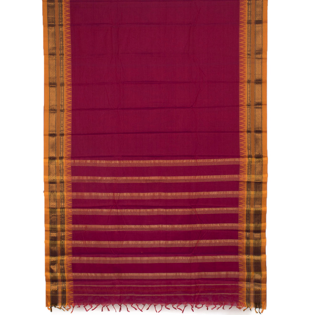 Handwoven Narayanpet Cotton Saree 10055599