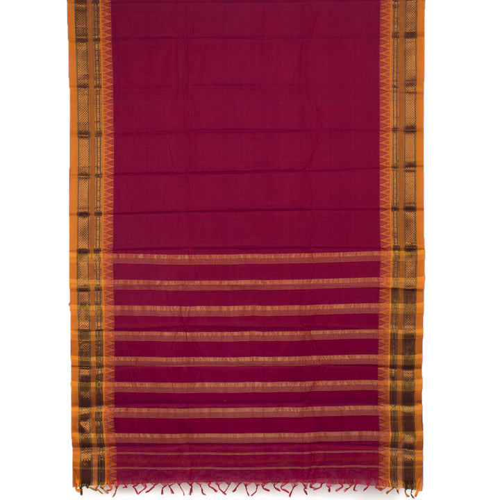 Handwoven Narayanpet Cotton Saree 10055599