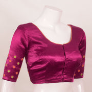 Handcrafted Mashru Blouse with Mirror Work 10055288