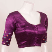 Handcrafted Mashru Blouse with Mirror Work 10055292