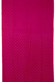 Orchid Purple Handcrafted Bandhani Gajji Silk Saree 10058345