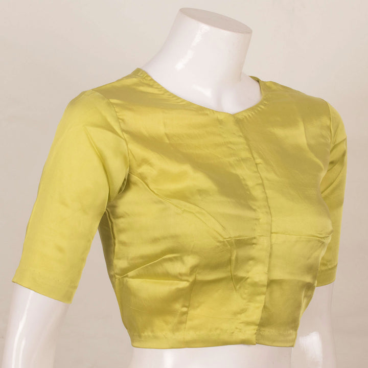 Handcrafted Satin Silk Blouse 10054600