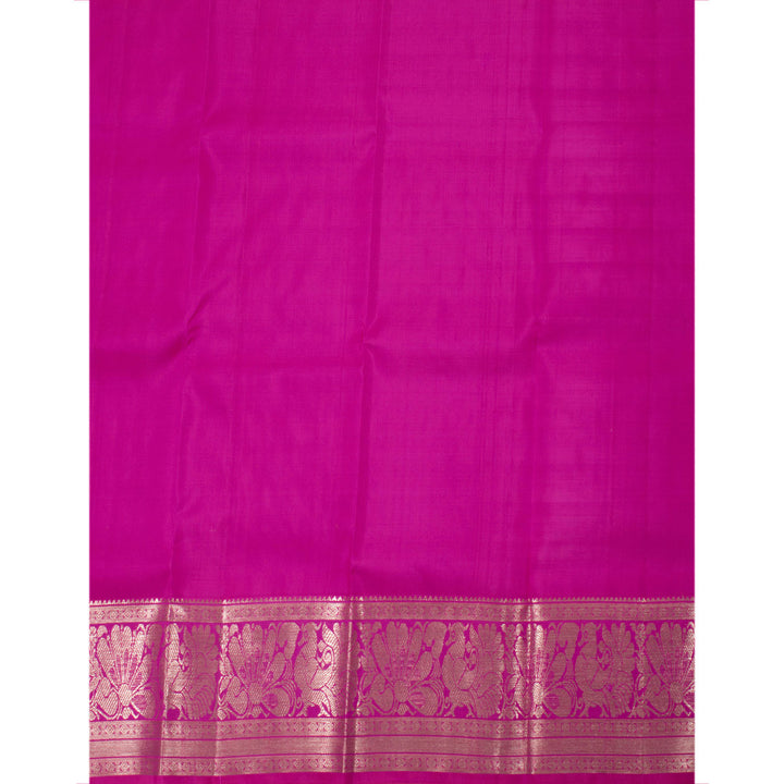 1 Year Size Pure Zari Kanchipuram Pattu Pavadai Material 10054638