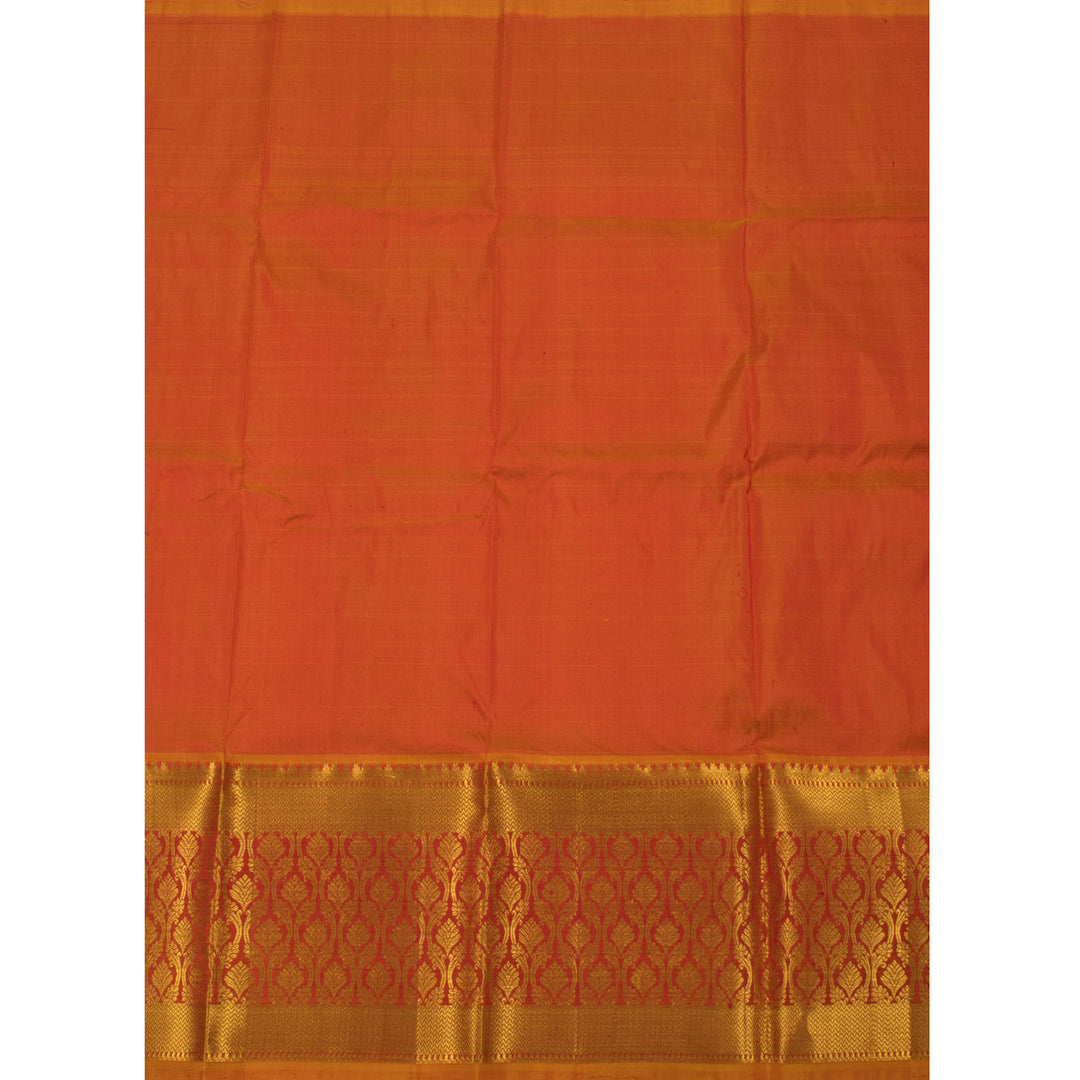 2 to 4 Years Pure Zari Kanchipuram Pattu Pavadai Material 10054657