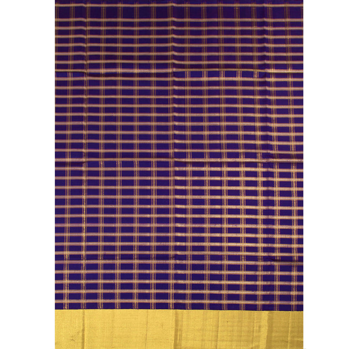 Universal Size Pure Zari Kanchipuram Pattu Pavadai Material 10054686