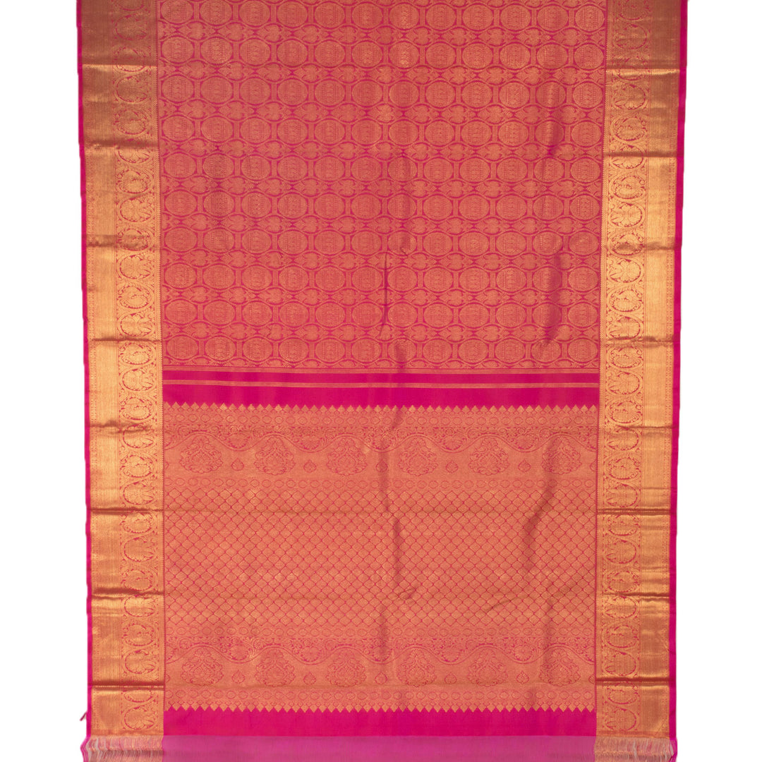Kanjivaram Pure Zari Jacquard Silk Saree 10054851