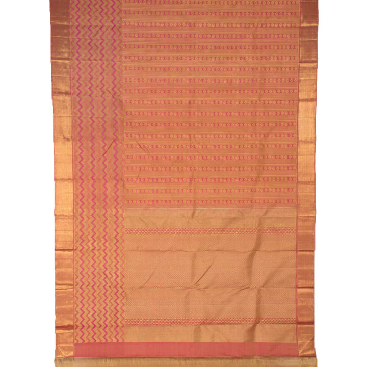 Kanjivaram Pure Zari Jacquard Silk Saree 10055095