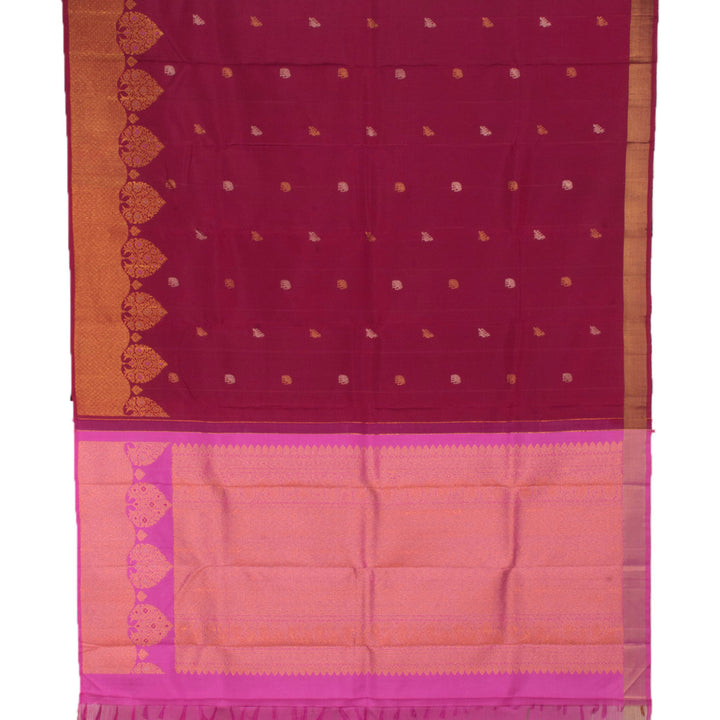 Handloom Pure Zari Kanjivaram Silk Saree 10056115