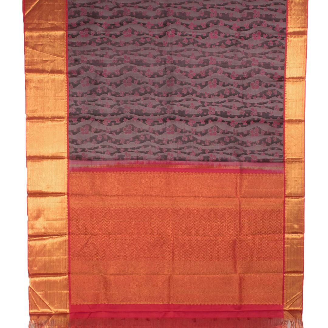 Handloom Pure Silk Jacquard Kanjivaram Silk Saree 10057037