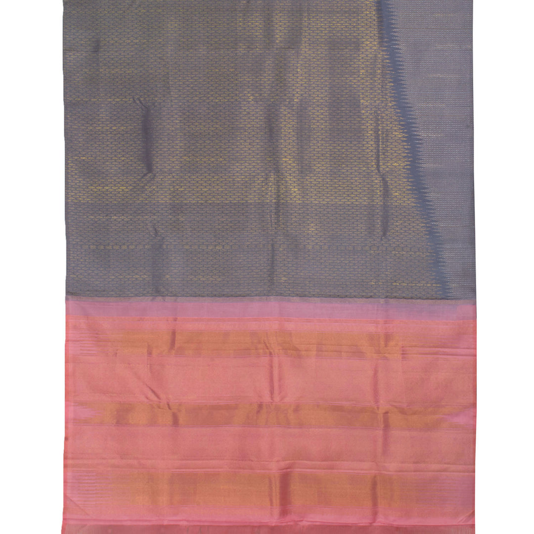 Handloom Pure Zari Jacquard Kanjivaram Silk Saree 10057038