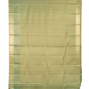 Olive Green Handloom Nakashi Kanjivaram Silk Saree 10057040