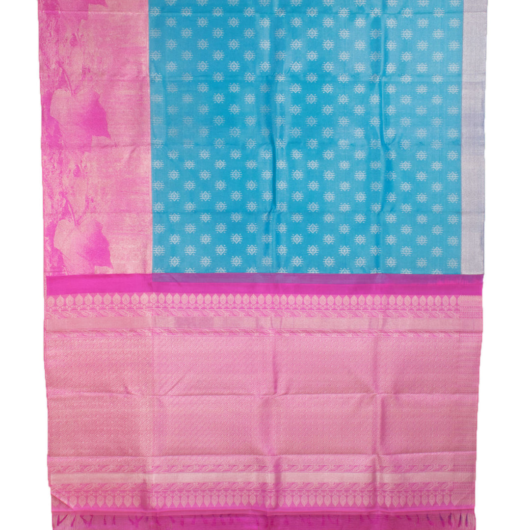 Handloom Pure Zari Jacquard Kanjivaram Tissue Silk Saree 10057042