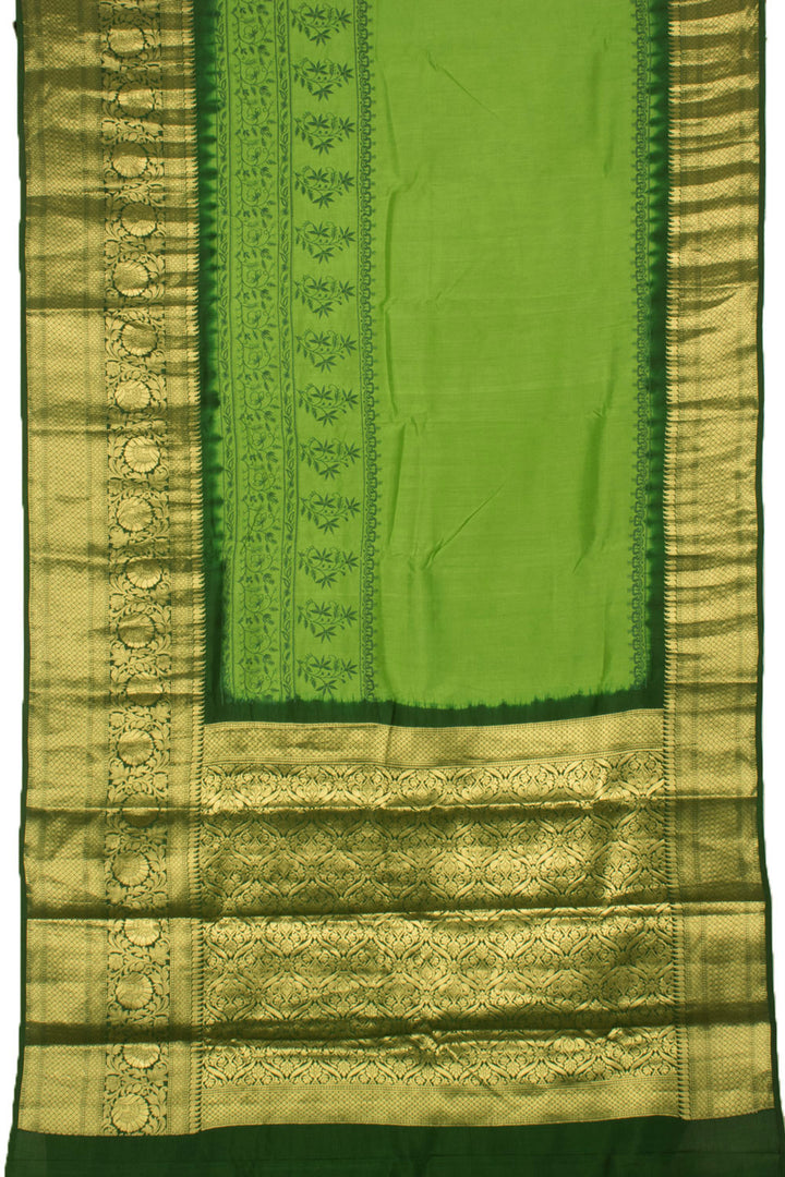 Embroidered Kanjivaram Pure Silk Saree 10058234