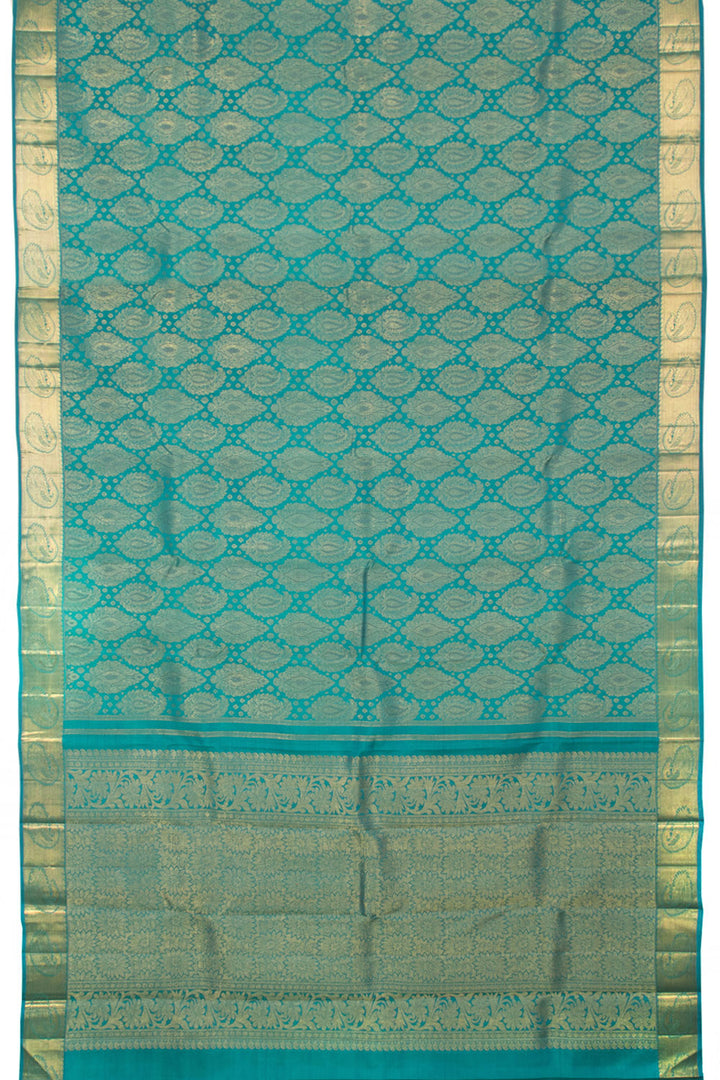 Pure Zari Bridal Jacquard Kanjivaram Silk Saree 10058721