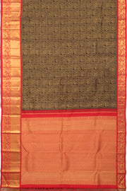 Pure Zari Korvai Jacquard Kanjivaram Silk Saree 10058722