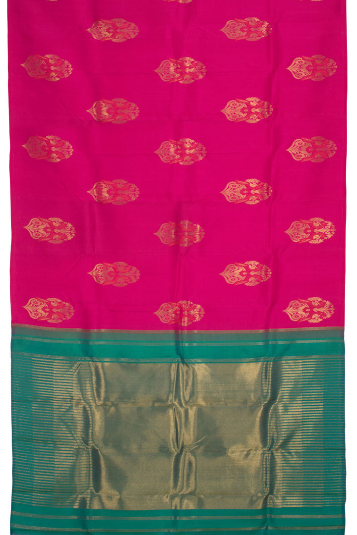 Pure Zari Borderless Kanjivaram Silk Saree 10059195
