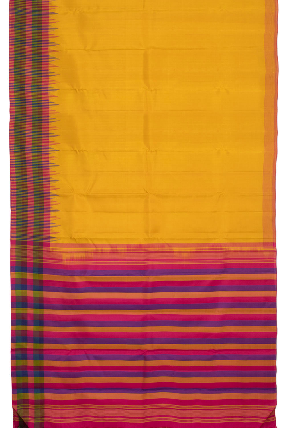 Threadwork Korvai Kanjivaram Silk Saree 10059201