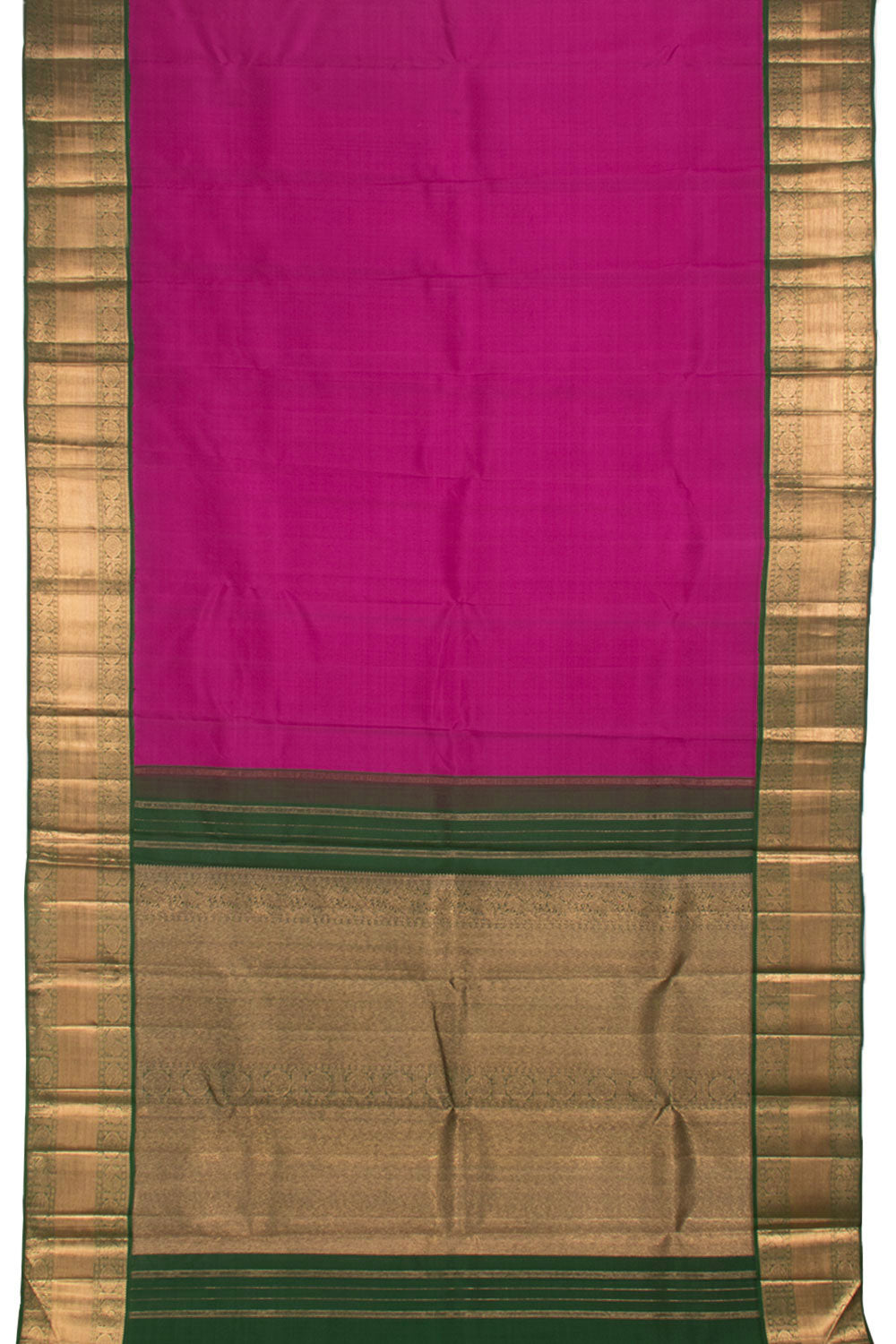 Pure Zari Korvai Kanjivaram Silk Saree 10059202